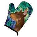 Carolines Treasures Carolines Treasures SS8457OVMT Doberman Oven Mitt SS8457OVMT